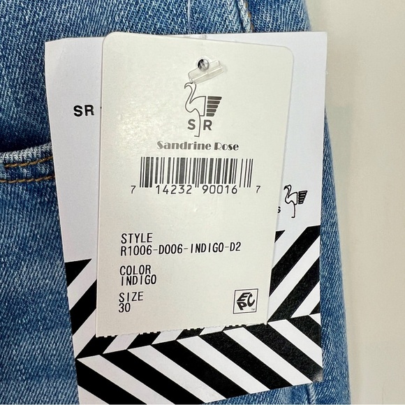 NEW Sandrine Rose x Free People size 30 Straight Fit High Rise Jeans - Picture 5 of 14